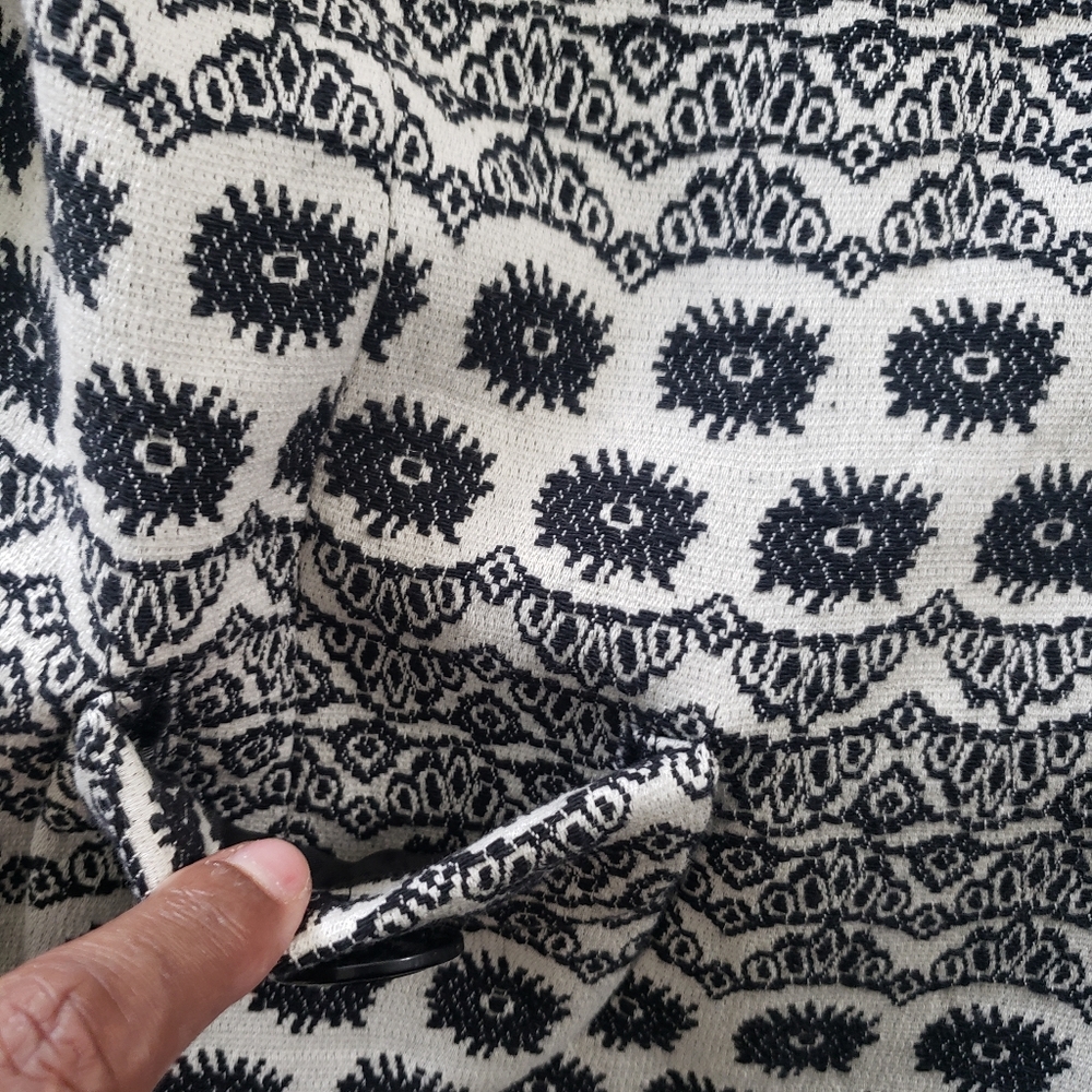 Petite Lined Kasper Blazer Button Front Structure… - image 8